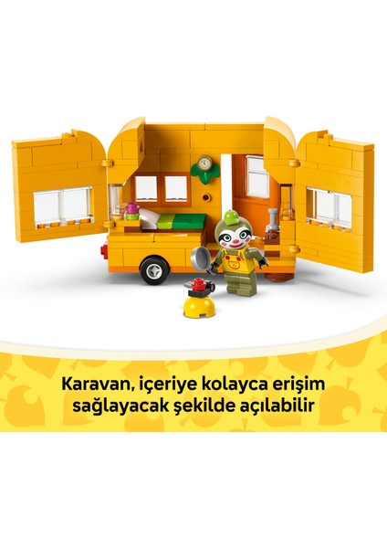 ® Animal Crossing™ Leif Karavan ve Bahçe Dükkanı 77054 - 7 Yaş & Üzeri Çocuklar için Yaratıcı Oyuncak Yapım Seti (263 Parça)