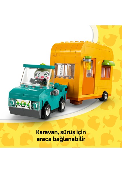 ® Animal Crossing™ Leif Karavan ve Bahçe Dükkanı 77054 - 7 Yaş & Üzeri Çocuklar için Yaratıcı Oyuncak Yapım Seti (263 Parça)