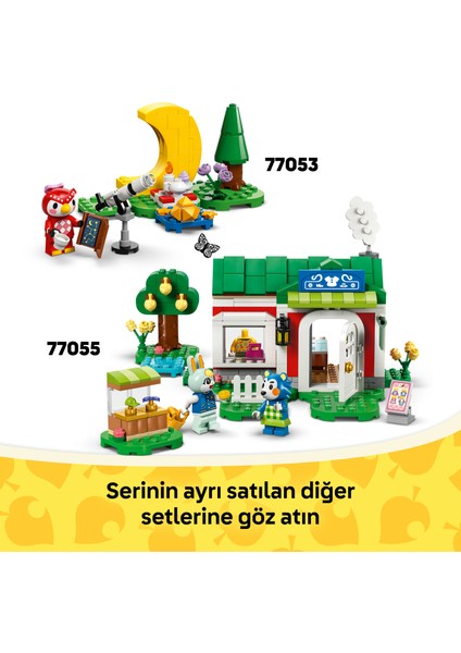 ® Animal Crossing™ Leif Karavan ve Bahçe Dükkanı 77054 - 7 Yaş & Üzeri Çocuklar için Yaratıcı Oyuncak Yapım Seti (263 Parça)