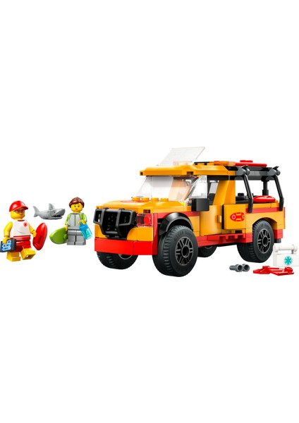 ® City Cankurtaran Kamyoneti 60453 - 6 Yaş & Üzeri Çocuklar için Yaratıcı Oyuncak Yapım Seti (214 Parça)