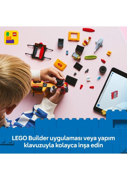 ® City Cankurtaran Kamyoneti 60453 - 6 Yaş & Üzeri Çocuklar için Yaratıcı Oyuncak Yapım Seti (214 Parça)