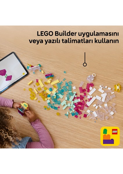 ® Classic Sihirli Saydam Kutu 11040 - 5 Yaş & Üzeri Çocuklar için Yaratıcı Oyuncak Yapım Seti (340 Parça)