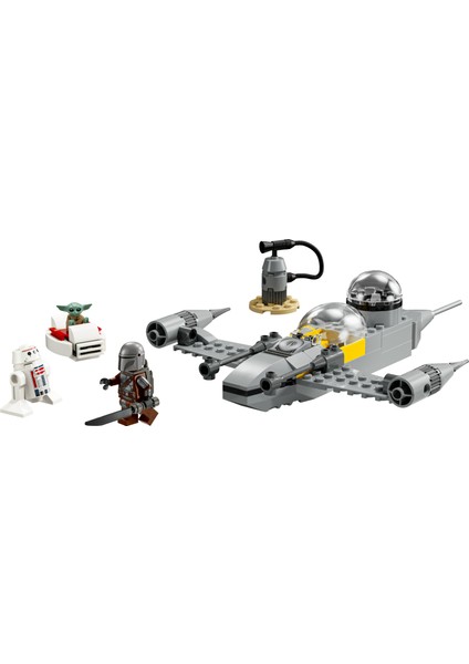 ® Star Wars™ Mando ve Grogu'nun N-1 Starfighter™’ı 75410 - 4 Yaş & Üzeri Çocuklar için Yaratıcı Oyuncak Yapım Seti (92 Parça)