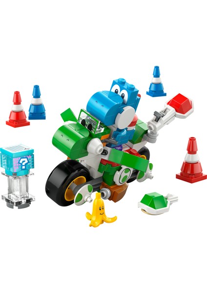 ® Super Mario™ Mario Kart™ – Yoshi Bike 72031 - 7 Yaş & Üzeri Çocuklar için Yaratıcı Oyuncak Yapım Seti (133 P)