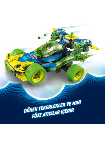 ® DREAMZzz™ Mateo ve Z-Blob Aksiyon Yarış Arabası 71491 - 8 Yaş & Üzeri Çocuklar için Yaratıcı Oyuncak Yapım Seti (485 Parça)