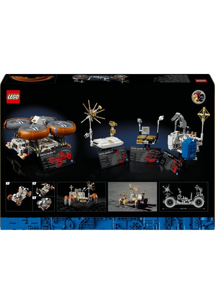 ® Technic NASA Apollo Ay Taşıtı - LRV 42182 - Yetişkinler için Koleksiyonluk Yaratıcı Model Yapım Seti (1913 Parça)