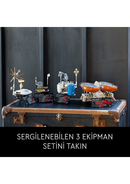 ® Technic NASA Apollo Ay Taşıtı - LRV 42182 - Yetişkinler için Koleksiyonluk Yaratıcı Model Yapım Seti (1913 Parça)