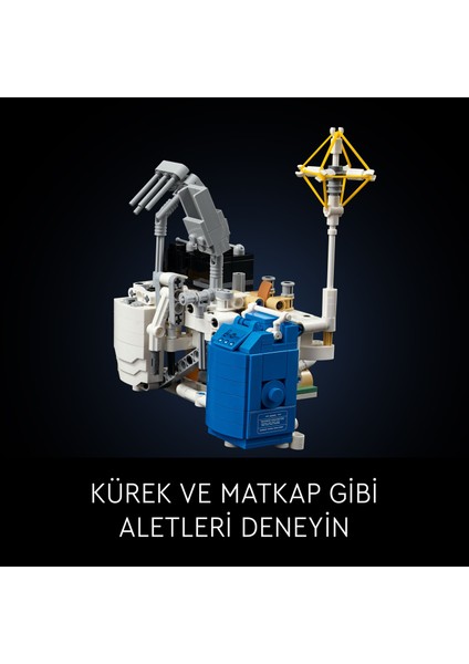® Technic NASA Apollo Ay Taşıtı - LRV 42182 - Yetişkinler için Koleksiyonluk Yaratıcı Model Yapım Seti (1913 Parça)