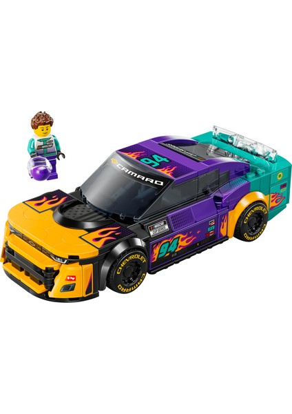 ® Speed Champions NASCAR® Next Gen Chevrolet Camaro ZL1 76935 - 9 Yaş & Üzeri Çocuklar için Oyuncak Model Yapım Seti (328 P)