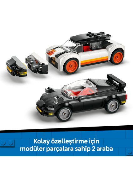 ® City Hurdalık ve Arabalar 60472 - 7 Yaş & Üzeri Çocuklar için Yaratıcı Oyuncak Yapım Seti (871 Parça)