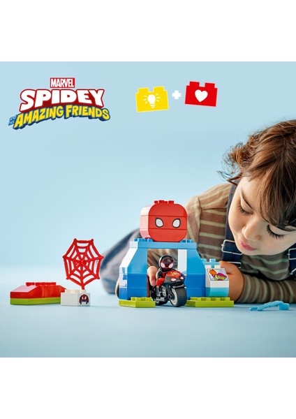® DUPLO® │ Disney Spin'in Motosiklet Macerası 10424 - 2 Yaş & Üzeri Çocuklar için Eğitici Oyuncak Yapım Seti (24 Parça)