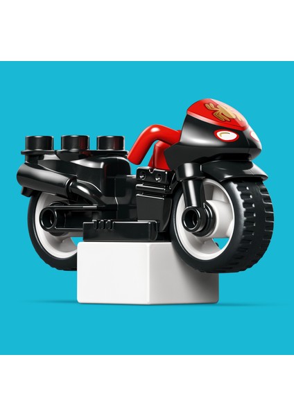 ® DUPLO® │ Disney Spin'in Motosiklet Macerası 10424 - 2 Yaş & Üzeri Çocuklar için Eğitici Oyuncak Yapım Seti (24 Parça)