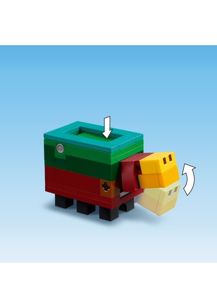 ® Minecraft® Kiraz Çiçeği Bahçesi 21260 - 8 Yaş & Üzeri Video Oyunu Seven Çocuklar için Yaratıcı Oyuncak Yapım Seti (304 Pr)