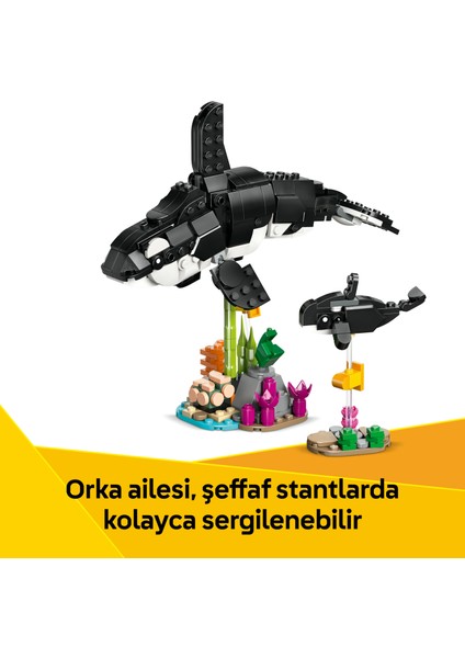 ® Creator 3’ü 1 Arada Vahşi Hayvanlar: Panda Ailesi 31165 - 8 Yaş & Üzeri Çocuklar için Oyuncak Yapım Seti (626 Parça)