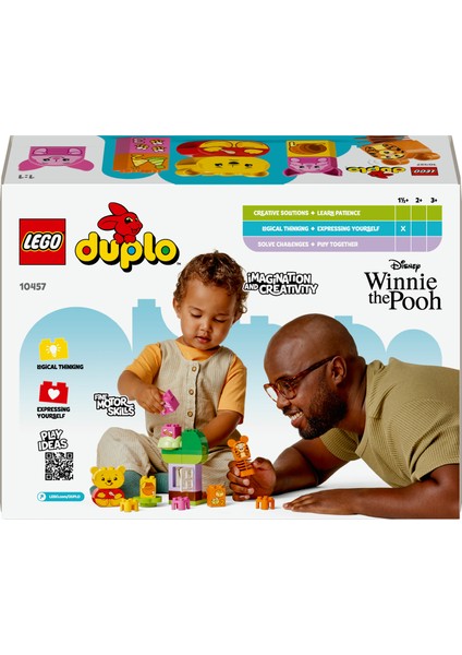® DUPLO® │ Disney Ayı Winnie’nin Doğum Günü Partisi 10457 - 1½+ Çocuklar için Eğitici Oyuncak Yapım Seti (22 Parça)