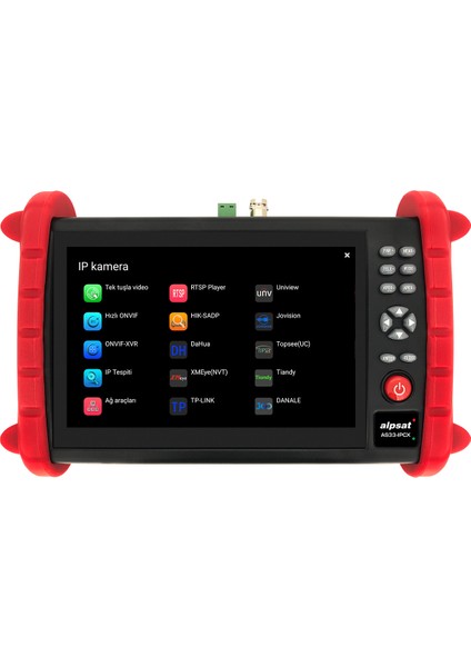 AS33-IPCX CCTV Kamera Test Monitörü