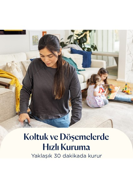 Spotclean Hydrosteam Pro Buharlı Farklı Yüzeylerde Kullanıma Uygun Halı – Koltuk Yıkama ve Leke Çıkarma Makinesi