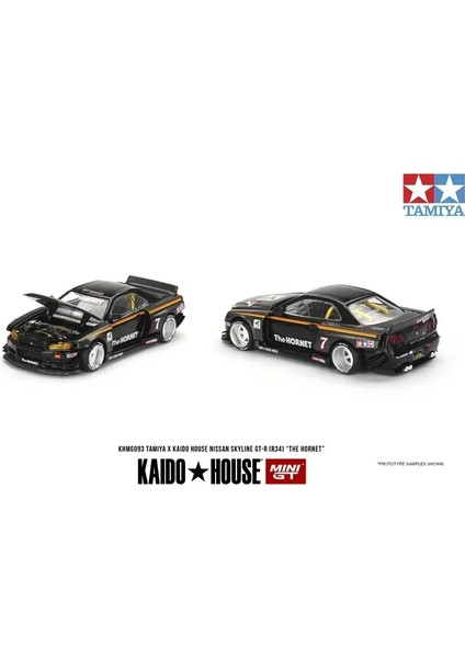 Kaido House + Mınıgt 1/64 Nissan Skyline Gt-R (R34)(R33) Honda Nsx Racing Kaido Works V3 V2 Khmg Arabalar Alaşım Döküm Metal Modeli (Yurt Dışından)
