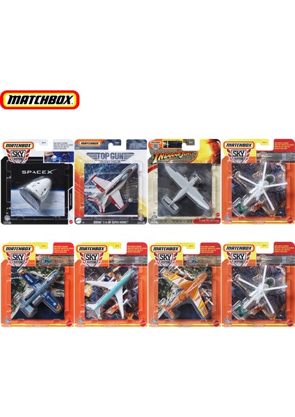 Kibrit Kutusu Sky Busters HHT34 Spacex Ejderha Boeing FA-18F Ford Tri-Motor 747-8 Sky Sentry Pres Döküm Model Uçak Oyuncak Boys Için Hediye (Yurt Dışından)