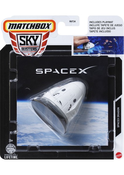 Kibrit Kutusu Sky Busters HHT34 Spacex Ejderha Boeing FA-18F Ford Tri-Motor 747-8 Sky Sentry Pres Döküm Model Uçak Oyuncak Boys Için Hediye (Yurt Dışından)