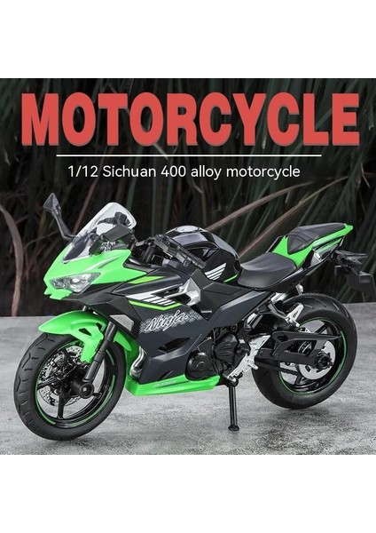 1:12 Kawasaki Motosiklet Döküm Modeli-Ses ve Işık Efektleri-Otantik Detaylar-Çocuklar ve Motosiklet Severler Için Eğlenceli (Yurt Dışından) fiyatları