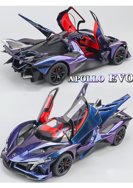 1:24 Apollo Prsi Evo Supercar Metal Alaşım Döküm Oyuncak Araba Modeli Ses ve Işık Çocuk Oyuncağı Koleksiyon Doğum Günü Hediyesi Çocuklar (Yurt Dışından) fiyatları