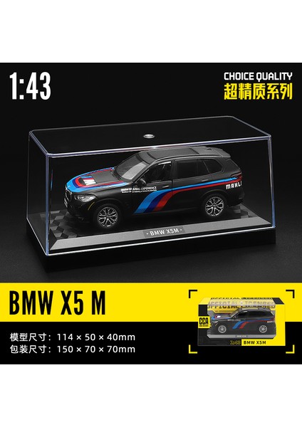 Msz Cca 1:36 ~ 1:47 Lamborghini Aventador Svj 63 Bmw X5 M M6 Gt3 Volkswagen Modeli Akrilik Kutu Metal Alaşım Araba Oyuncak Hediye Serisi (Yurt Dışından)