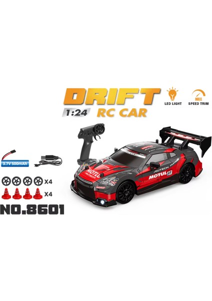1:24 Yüksek Hızlı Rc Drift Araç Arabalar Ng 4WD Uzaktan Kumanda Araba Yarışı Hediye Yarışması Yarış Arabası Erkek Oyuncak Doğum Günü Hediyesi (Yurt Dışından)