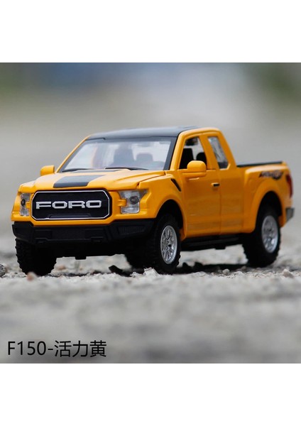 1:32 Ford Raptor F150 Pikap Off-Road Araç Döküm Metal Alaşım Model Araba Ses Işığı Geri Çekin Koleksiyon Çocuk Oyuncak Hediyeler A188 (Yurt Dışından) modelleri