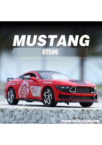 1:32 Ng GT500 Hızlı ve Öfkeli Alaşım Araba Modeli Döküm Oyuncak Ses ve Işık ile Araçlar Dekorasyon Oyuncaklar Çocuklar Için Hediye (Yurt Dışından)