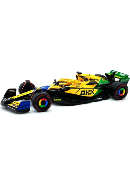 Bburago 1:43 2024 F1 Mclaren MCL38 Monaco Grand Prix F1 Alaşım Minyatür Döküm Model # 4 # 81'in Lando Norris'i F1 Araba Oyuncakları Hediye (Yurt Dışından) fırsatları
