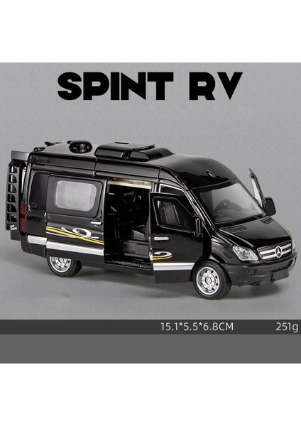 Sıcak 1:32 Ölçekli Döküm Araba Benz Mpv Sprinter Metal Modeli ile Işık ve Ses Geri Çekin Araç Alaşım Oyuncak Koleksiyonu Için Hediyeler (Yurt Dışından)