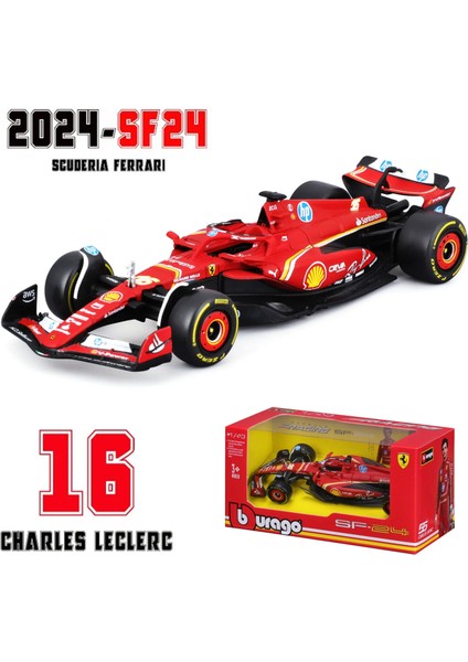 Bburago 1:43 F1 Red Bull Racing Tag Heuer RB20 2024 # 1. Verstappen # 11 Perez Alaşım Araba Döküm Model Oyuncak Koleksiyon SF24 (Yurt Dışından)
