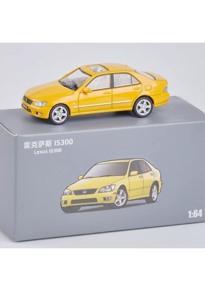 Jkm 1/64 Lexus IS300 Klasik Spor Sedan Pres Döküm Model Araba Metal Şasi Koleksiyon Modeli Süsler (Yurt Dışından)