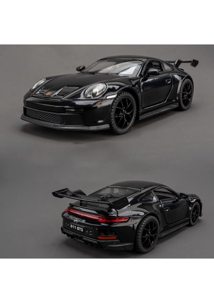 1:32 911 Gt3 Rs Alaşım Spor Araba Modeli Döküm Metal Araba Yarışı Araçlar Modeli Yüksek Simülasyon Ses Işığı Çocuk Oyuncağı Hediye Çocuk (Yurt Dışından)