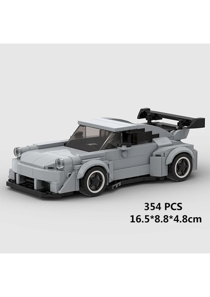 Moc Hız Şampiyonlar Süper Yarış Arabası F1 Büyük Araç Yarış Modeli Yapı Taşları Tuğla Spor Kamyonet Şehir Tekniği Oyuncak (Yurt Dışından)