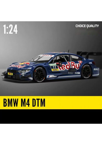 1:24 Bmw M4 Gt3 Alaşım Spor Araba Modeli Döküm Metal Oyuncak Araba Araçlar Modeli Simülasyon Ses ve Işık Koleksiyonu Çocuk Hediye (Yurt Dışından)