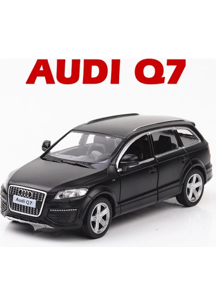 1/36 Audi Q7 Araba Modeli Oyuncak Alaşım Döküm ve Oyuncak Araçlar Simülasyon Modeli Geri Çekin Koleksiyonları Çocuk Oyuncak Çocuklar Için Hediyeler (Yurt Dışından)