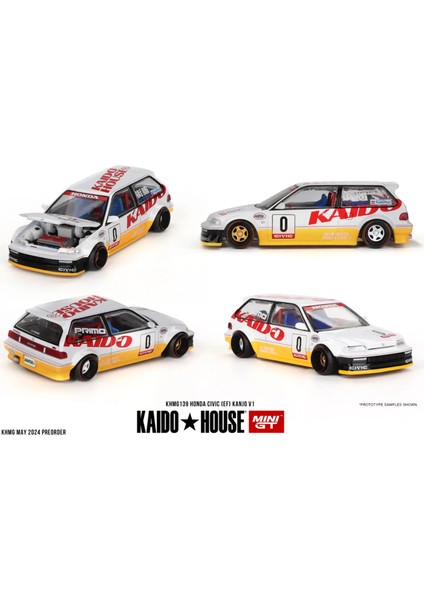 Kaido House + Mınıgt 1/64 Nissan Skyline Gt-R (R34)(R33) Honda Nsx Racing Kaido Works V3 V2 Khmg Arabalar Alaşım Döküm Metal Modeli (Yurt Dışından)