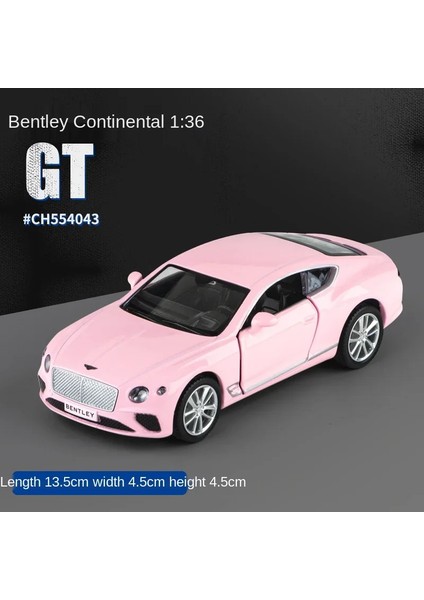 1:36 Pembe Benz Döküm Alaşım Model Araba Çocuk Aydınlatma ve Müzik Simülasyon Araba Koleksiyonu Modeli Bir Kız Oyuncak Hediye Sunar (Yurt Dışından)