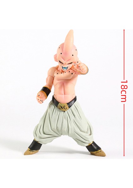 18CM Anime Dragon Topu Aksiyon Figürleri Süper Saiyan Bir Rakamlar Buu Pvc Model Oyuncak Araba Dekorasyon Koleksiyonu Oyuncaklar Çocuklar Için Hediyeler (Yurt Dışından)