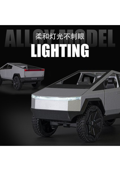 1:24 Cyber Oyuncak Kamyon Modeli Y Modeli 3 Alaşım Araba Modeli Diecast Oyuncak Araç Ses ve Işık Simitation Arabalar Model Oyuncaklar Hediye (Yurt Dışından)