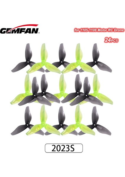 12 Pairs (12CW + 12CCW) Gemfan 2023S Kasırga 51MM 3-Blade Pervane 3 Delik Fpv Yarış Için 2 Inç 1105-1108 Motor Kürdan Drone (Yurt Dışından) fiyatları