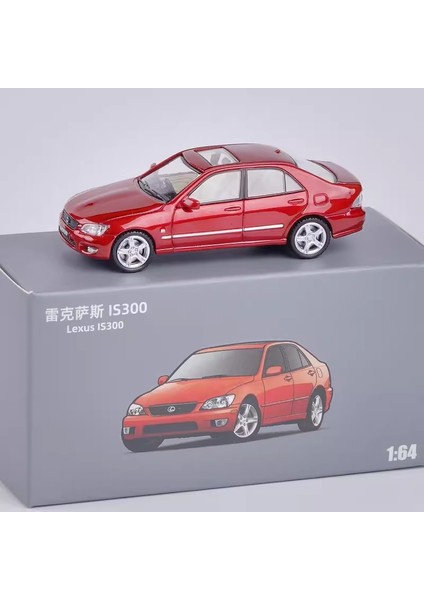 Jkm 1/64 Lexus IS300 Klasik Spor Sedan Pres Döküm Model Araba Metal Şasi Koleksiyon Modeli Süsler (Yurt Dışından)