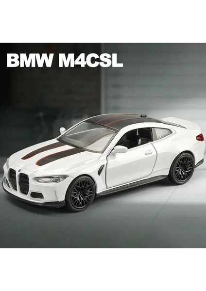 1:36 Bmw M4 Csl M4 Alaşım Araba Pres Döküm ve Oyuncak Araçlar Araba Modeli Minyatür Ölçekli Model Araba Oyuncaklar (Yurt Dışından) modelleri