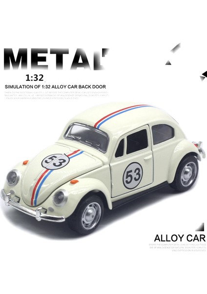1:32 Volkswagen Beetle Alaşım Araba Döküm Metal Klasik Oyuncak Modeli Geri Çekin Fonksiyonu ile Araçlar Çocuk Hediyeler Için A931 (Yurt Dışından) fiyatları