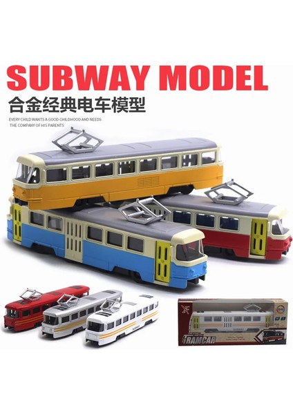 1:90 Alaşım Tramvay Modeli Aydınlatma Müzik Kapı Açma Metro Oyuncağı Otobüs Araba Modeli Çocuk Oyuncağı (Yurt Dışından) fırsatları