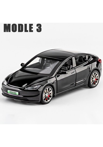 2024 Yeni 1:32 Model 3 Model 3 Alaşım Model Araba Oyuncak Döküm Metal Döküm Ses ve Işık Oyuncak Arabalar Çocuklar Için Araç (Yurt Dışından)