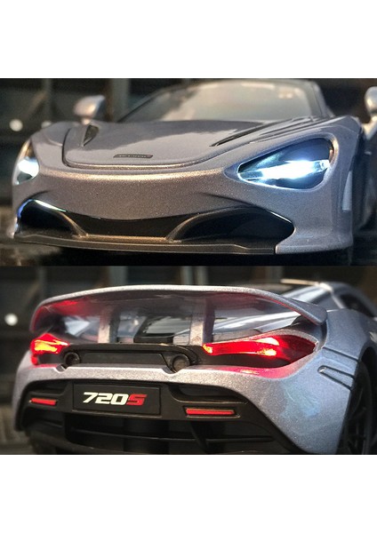 1:32 M720 Pres Döküm Model Araba S Spor Araba Yüksek Simülasyon Alaşım Metal Ses ve Işık Hediyeler Için Erkek Arkadaşı ile Mevcut (Yurt Dışından) modelleri