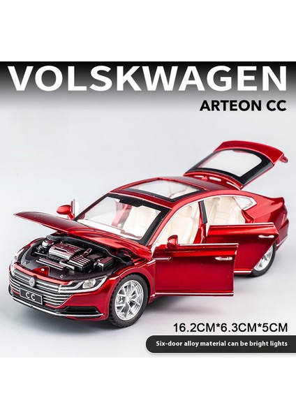 1:32 Volkswagen cc Alaşım Araba Modeli Pres Döküm ve Oyuncak Araçlar Metal Oyuncak Araba Model Araba Merkezi Kontrol Süsler Oyuncaklar Çocuk Doğum Günü (Yurt Dışından)